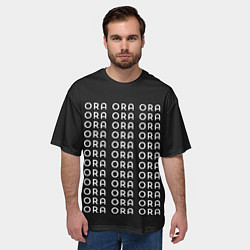Футболка оверсайз мужская Ora Ora JoJo, цвет: 3D-принт — фото 2