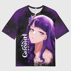 Футболка оверсайз мужская ГЕНШИН ИМПАКТ, цвет: 3D-принт