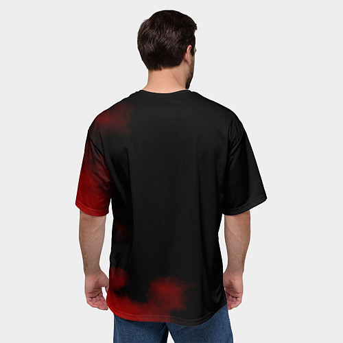 Мужская футболка оверсайз Агата Кристи группа / 3D-принт – фото 4