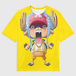 Футболка оверсайз мужская Тони Тони Чоппер, цвет: 3D-принт