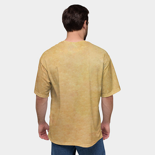 Мужская футболка оверсайз Пущенная стрела - Пикник / 3D-принт – фото 4