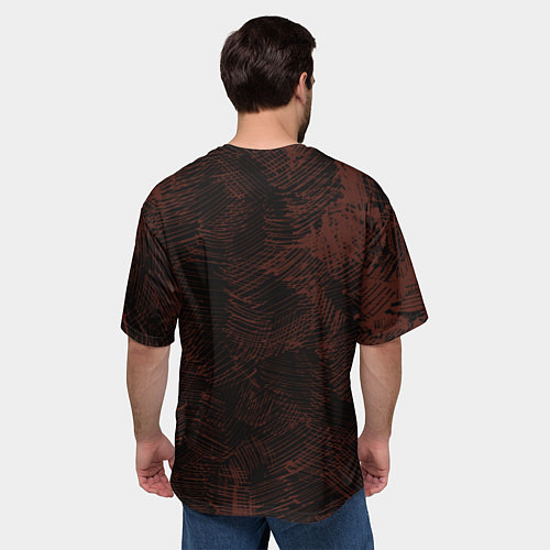 Мужская футболка оверсайз Чуя Накахара / 3D-принт – фото 4