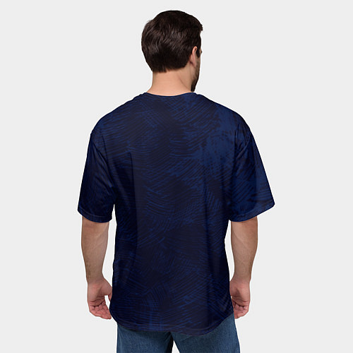 Мужская футболка оверсайз Камина Гуррен Лаганн / 3D-принт – фото 4