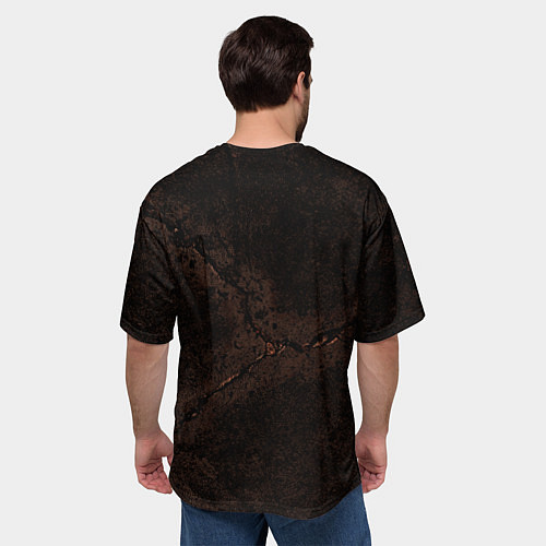 Мужская футболка оверсайз PUBG ПАБГ NEON / 3D-принт – фото 4