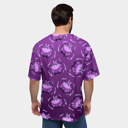 Мужская футболка оверсайз БААЛ BAAL ГЕНШИН / 3D-принт – фото 4