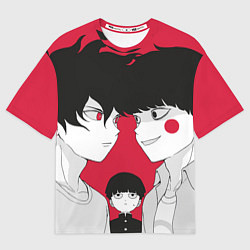 Футболка оверсайз мужская Mob psycho 100 Моб Психо 100 Z, цвет: 3D-принт