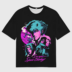 Футболка оверсайз мужская Ковбой Бибоп, цвет: 3D-принт