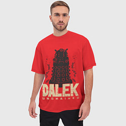 Футболка оверсайз мужская Dalek, цвет: 3D-принт — фото 2