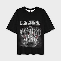 Футболка оверсайз мужская SCORPIONS, цвет: 3D-принт