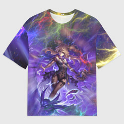 Мужская футболка оверсайз Ифрит Геншин Импакт Z
