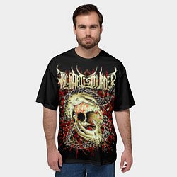 Футболка оверсайз мужская Thy Art Is Murder, цвет: 3D-принт — фото 2