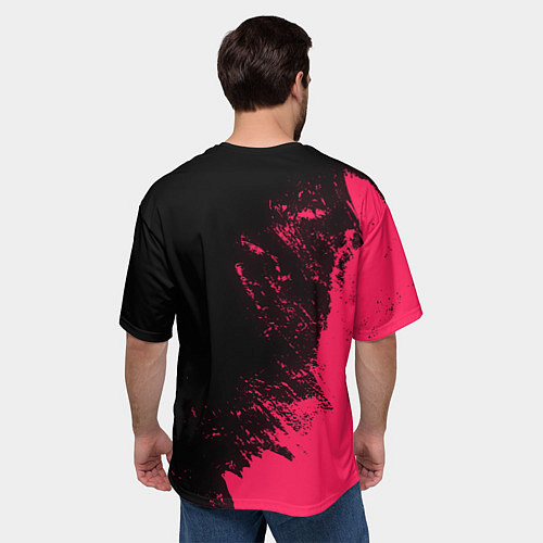 Мужская футболка оверсайз Ojingeo Geim / 3D-принт – фото 4