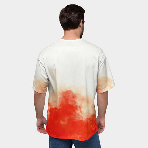 Мужская футболка оверсайз AngryBearrr / 3D-принт – фото 4