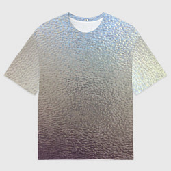 Футболка оверсайз мужская Металликскин, цвет: 3D-принт