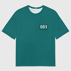 Футболка оверсайз мужская Персонаж 001, цвет: 3D-принт