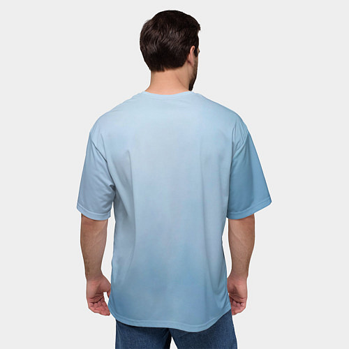 Мужская футболка оверсайз Красивая Лана / 3D-принт – фото 4