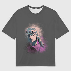 Футболка оверсайз мужская Giorno Giovanna Paints, цвет: 3D-принт