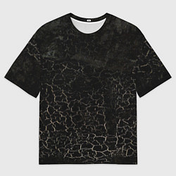 Футболка оверсайз мужская Квадрат Малевича как фон, цвет: 3D-принт