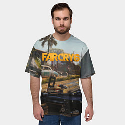Футболка оверсайз мужская Far Cry 6 game art, цвет: 3D-принт — фото 2
