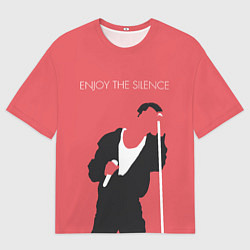 Футболка оверсайз мужская Ганн на концерте, цвет: 3D-принт