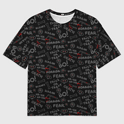 Футболка оверсайз мужская Sceary, цвет: 3D-принт