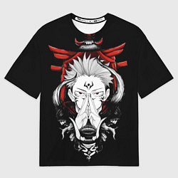 Футболка оверсайз мужская ЗАКЛИНАНИЕ ИТАДОРИ СУКУНА, цвет: 3D-принт