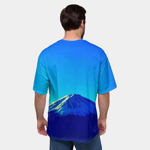 Мужская футболка оверсайз Магадан герб / 3D-принт – фото 4