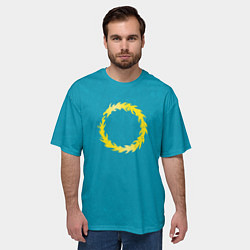 Футболка оверсайз мужская Тысяча сынов после Ереси цвет легиона, цвет: 3D-принт — фото 2