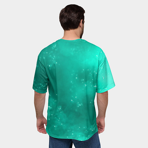 Мужская футболка оверсайз ДЖИНН ИЗ МОНДШТАДТА JEAN / 3D-принт – фото 4