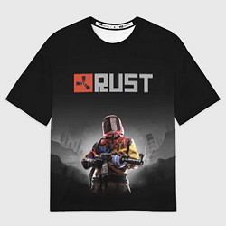 Футболка оверсайз мужская Работяга из Раста, цвет: 3D-принт