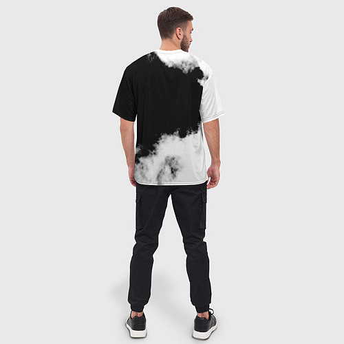 Мужская футболка оверсайз Все пацаны на черном фоне Южный Парк / 3D-принт – фото 4