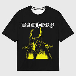 Футболка оверсайз мужская Bathory, цвет: 3D-принт