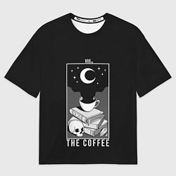 Футболка оверсайз мужская The Coffee Occult, цвет: 3D-принт