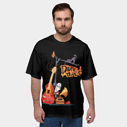 Футболка оверсайз мужская Дайте Танк Арт, цвет: 3D-принт — фото 2