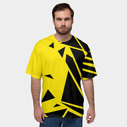 Футболка оверсайз мужская Цвета победы, цвет: 3D-принт — фото 2