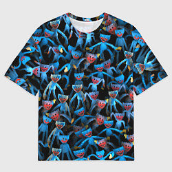 Футболка оверсайз мужская Толпа Хагги Вагги, цвет: 3D-принт
