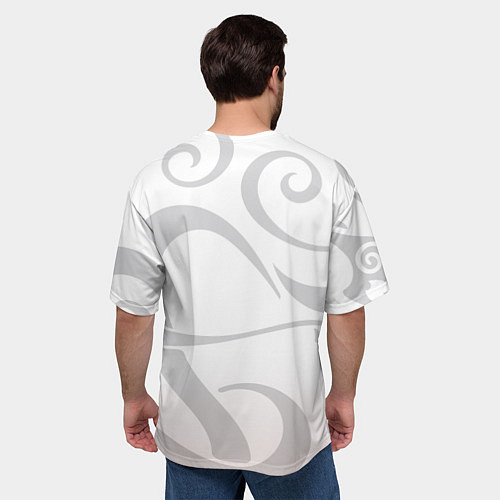 Мужская футболка оверсайз TOKYO REVENGERS MICKEY МАЙКИ ДРАКЕН ТАТУ / 3D-принт – фото 4