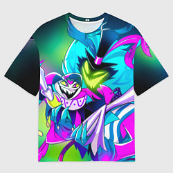 Футболка оверсайз мужская Асмодей, Asmodeus, Адский босс, цвет: 3D-принт