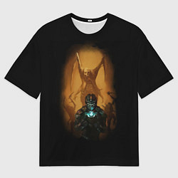 Мужская футболка оверсайз Necromorph