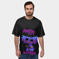 Футболка оверсайз мужская Poppy Playtime: Huggy, цвет: 3D-принт — фото 2