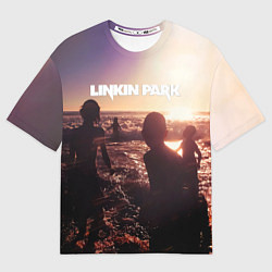 Футболка оверсайз мужская Linkin Park - One More Light, цвет: 3D-принт