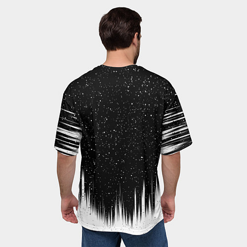 Мужская футболка оверсайз Dread Lives Metroid Dread / 3D-принт – фото 4