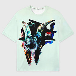 Футболка оверсайз мужская Iowa - Slipknot, цвет: 3D-принт