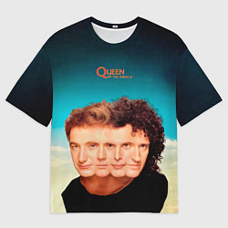 Футболка оверсайз мужская Queen - The Miracle, цвет: 3D-принт