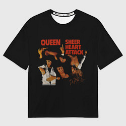 Футболка оверсайз мужская Sheer Heart Attack - Queen, цвет: 3D-принт