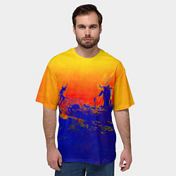 Футболка оверсайз мужская Music from the Film More - Pink Floyd, цвет: 3D-принт — фото 2