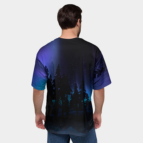 Мужская футболка оверсайз The Long Dark Logo / 3D-принт – фото 4