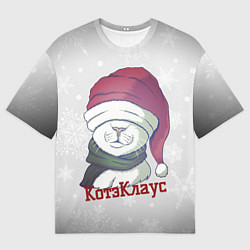 Футболка оверсайз мужская КотэКлаус, цвет: 3D-принт