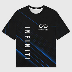 Футболка оверсайз мужская INFINITI ИНФИНИТИ, цвет: 3D-принт