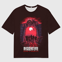 Футболка оверсайз мужская City under licker, цвет: 3D-принт